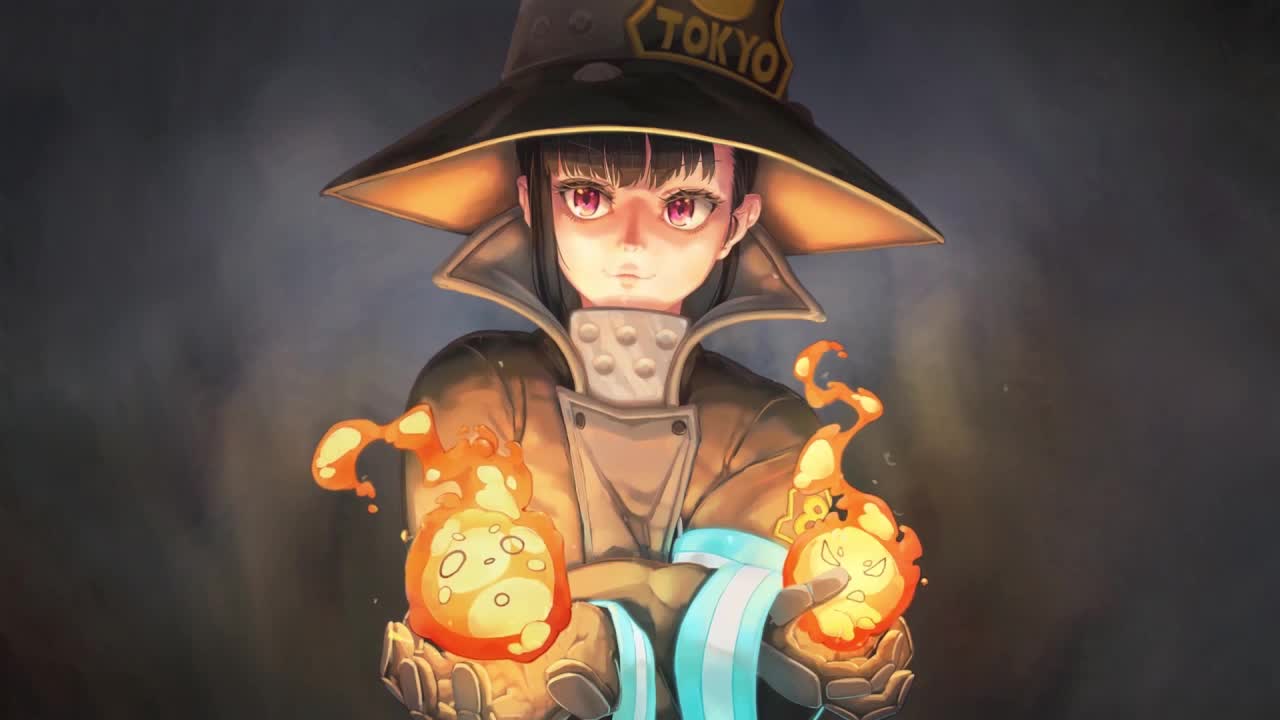 Maki Oze Fire Force HD Live Wallpaper For PC