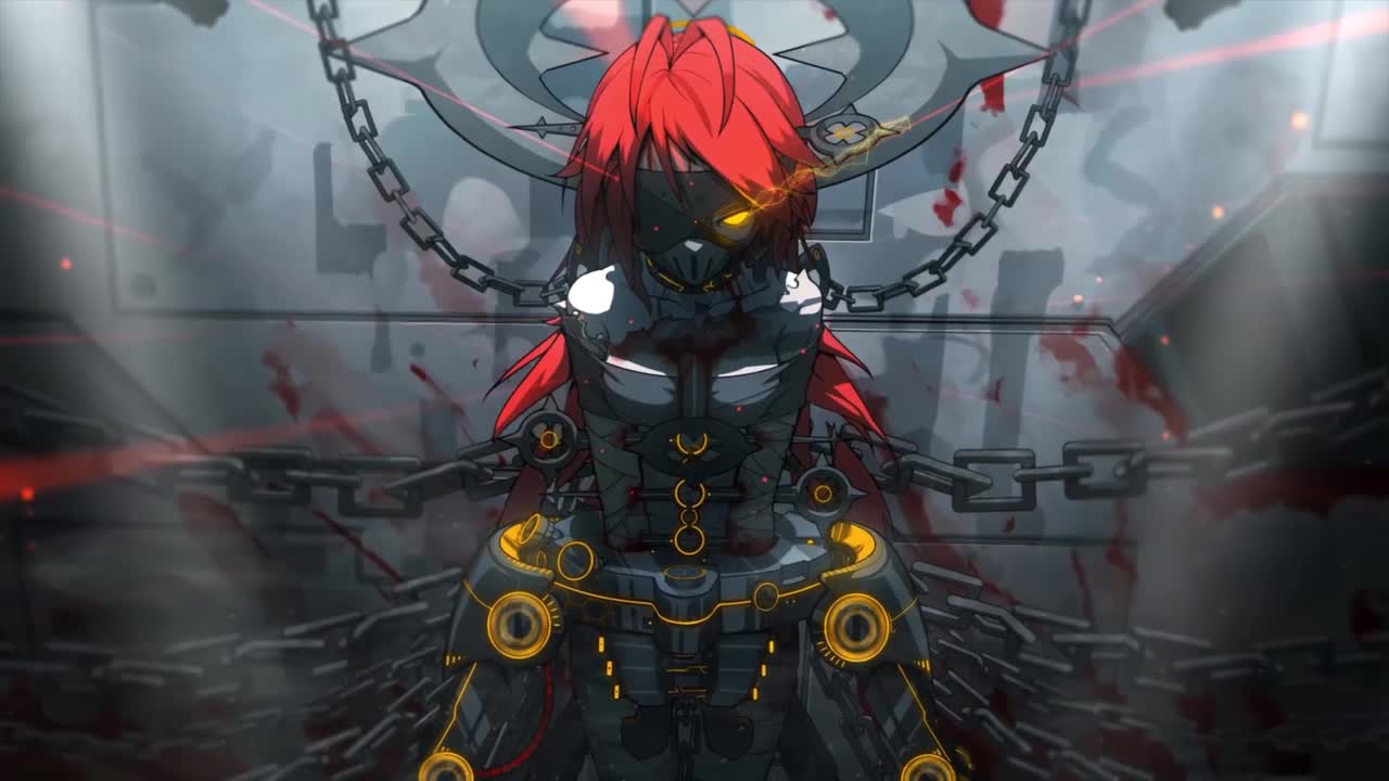 Chained Anime Girl HD Live Wallpaper For PC