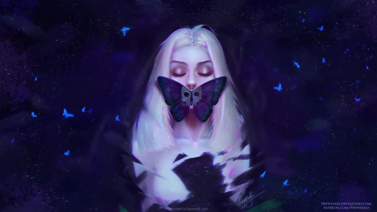 Skull Butterfly HD Live Wallpaper For PC