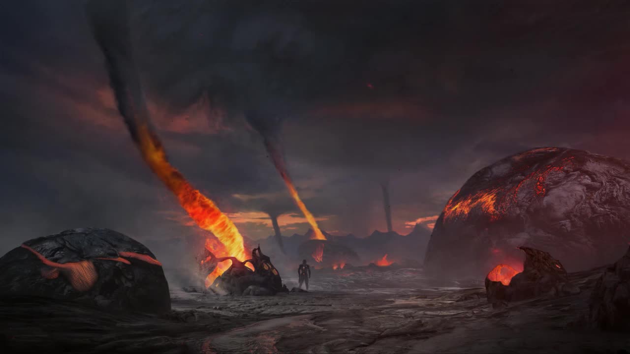 Volcano Mass Effect HD Live Wallpaper For PC