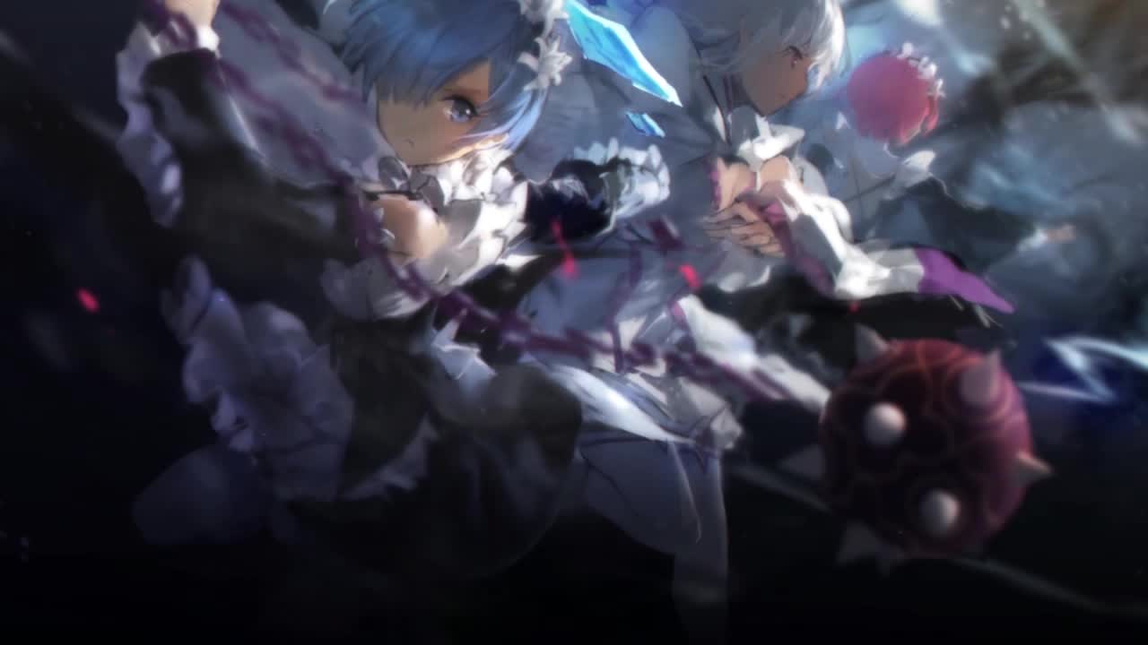 Rem With Emilia And Ram Rezero Starting Life In Another World HD Live Wallpaper For PC