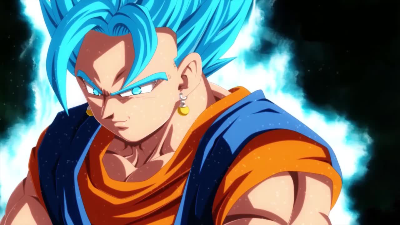 Vegito Super Saiyan Blue Dragon Ball Super HD Live Wallpaper For PC