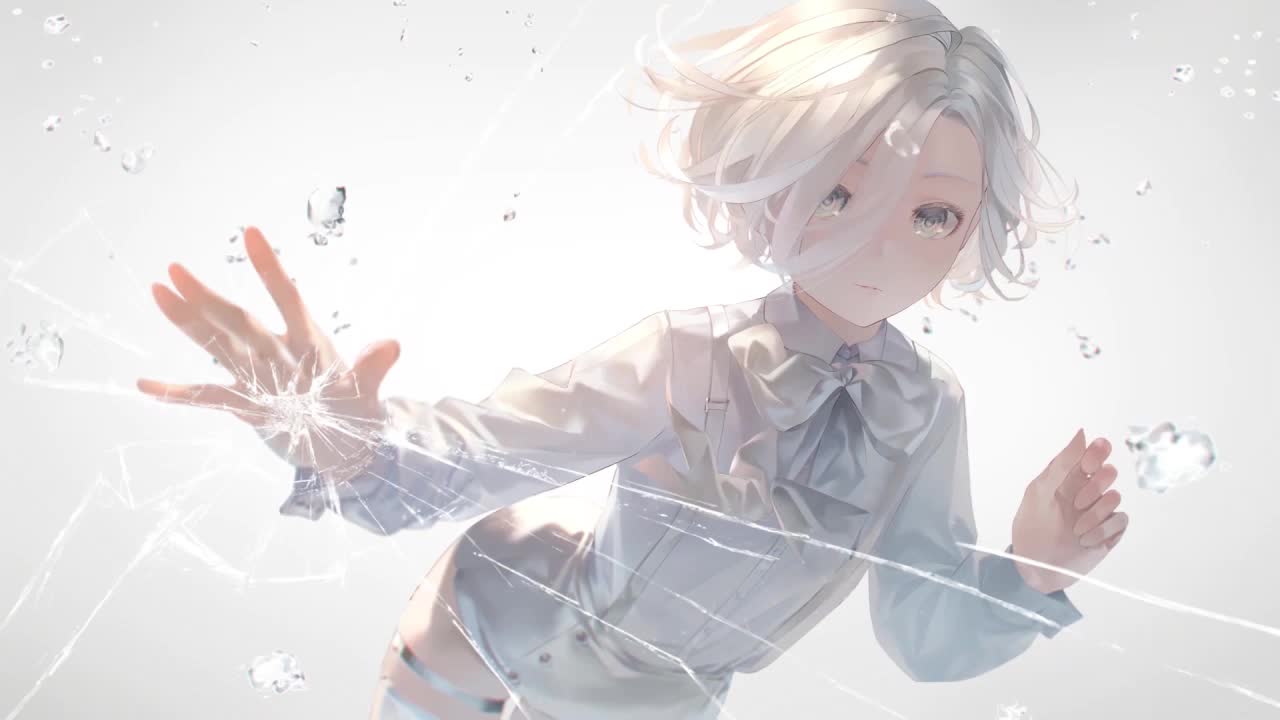 Anime Girl Underwater 1 HD Live Wallpaper For PC