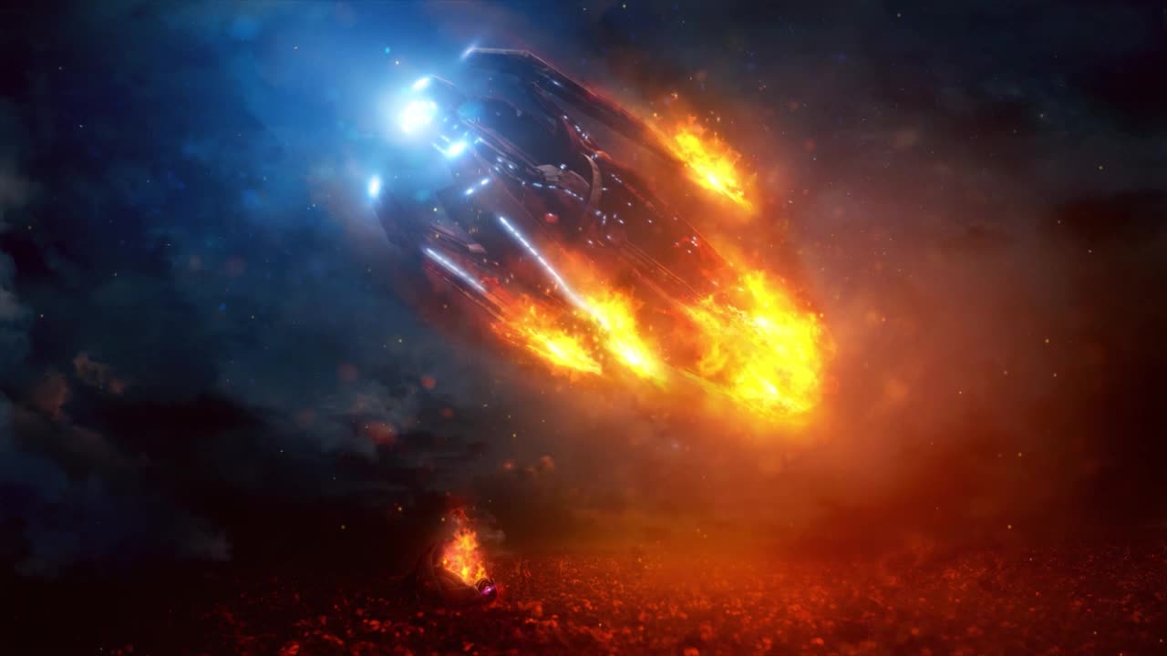 Ship Crash Mass Effect Andromeda HD Live Wallpaper For PC