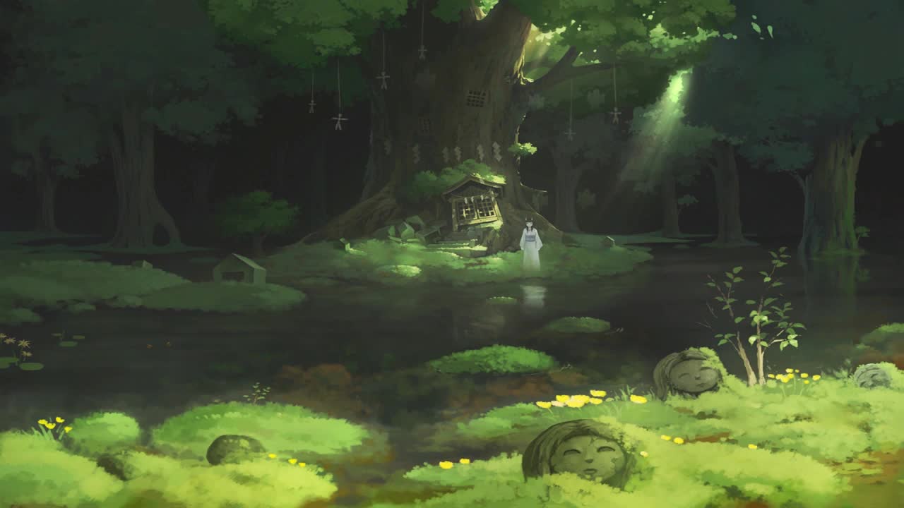 Forbidden Forest HD Live Wallpaper For PC