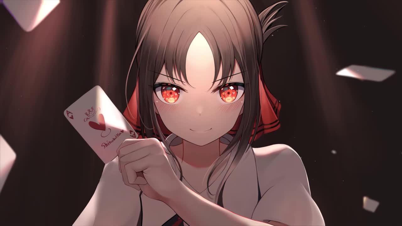 Kaguya Shinomiya Card Kaguya Sama Love Is War HD Live Wallpaper For PC