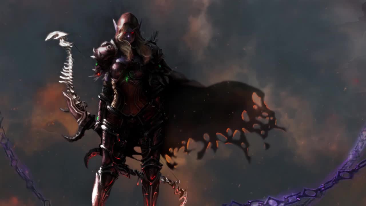 Sylvanas Windrunner World Of Warcraft Battle For Azeroth 2 HD Live Wallpaper For PC