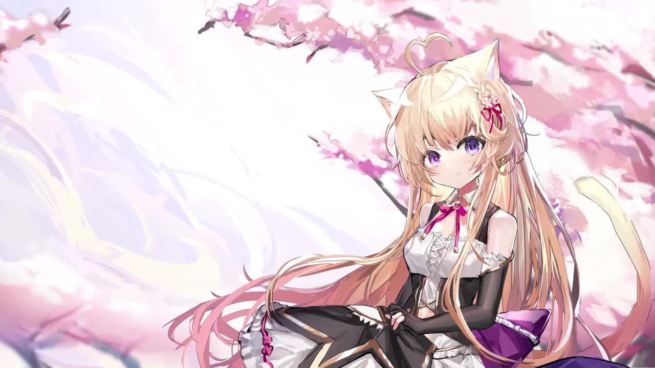 Miya Sakura HD Live Wallpaper For PC