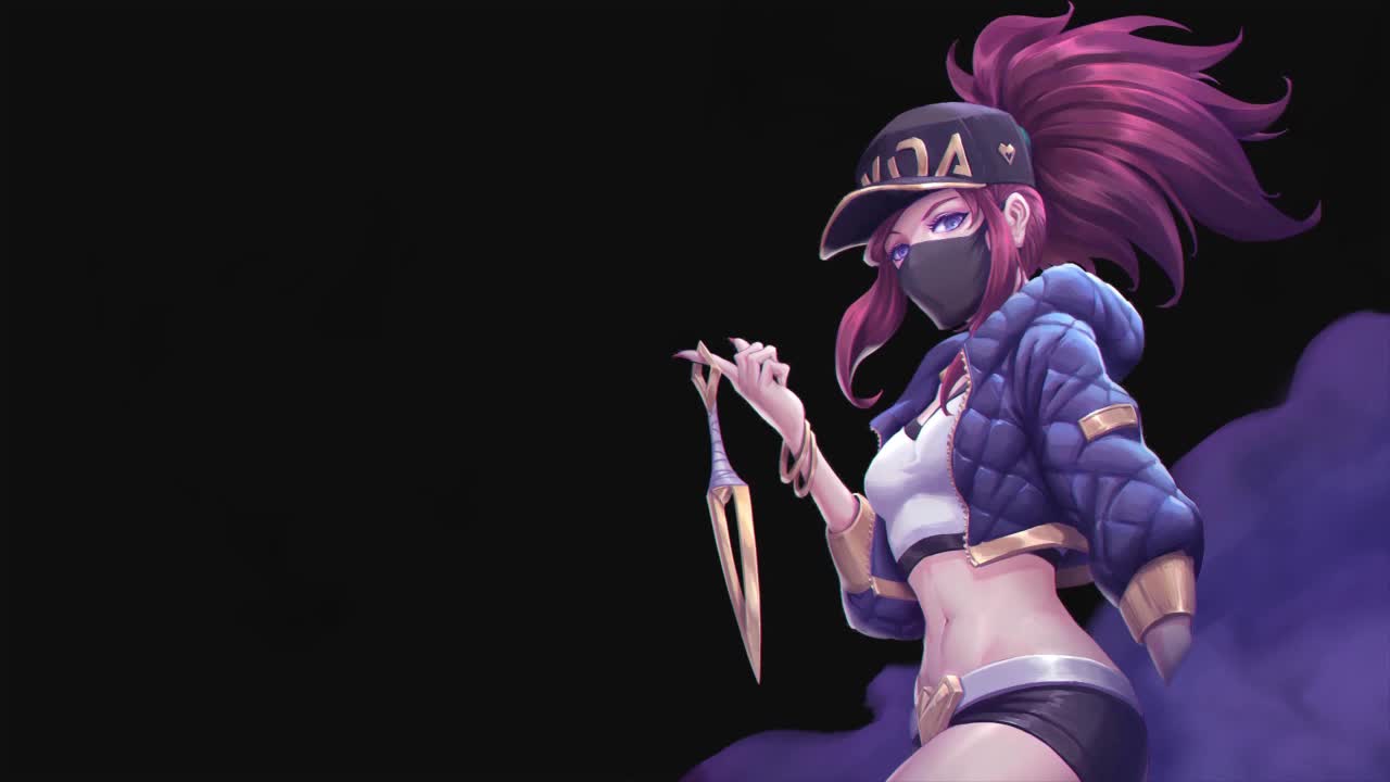 Kda Akali League Of Legends HD Live Wallpaper For PC