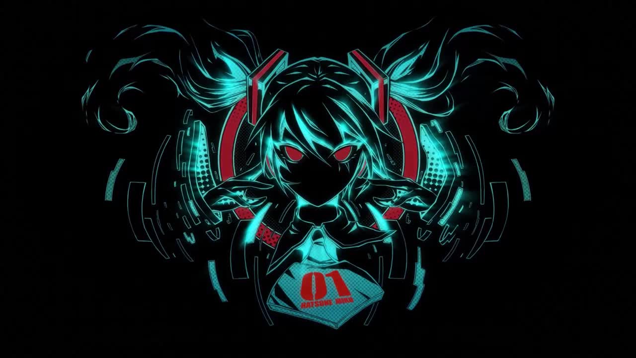 Hatsune Miku Vocaloid 1 HD Live Wallpaper For PC