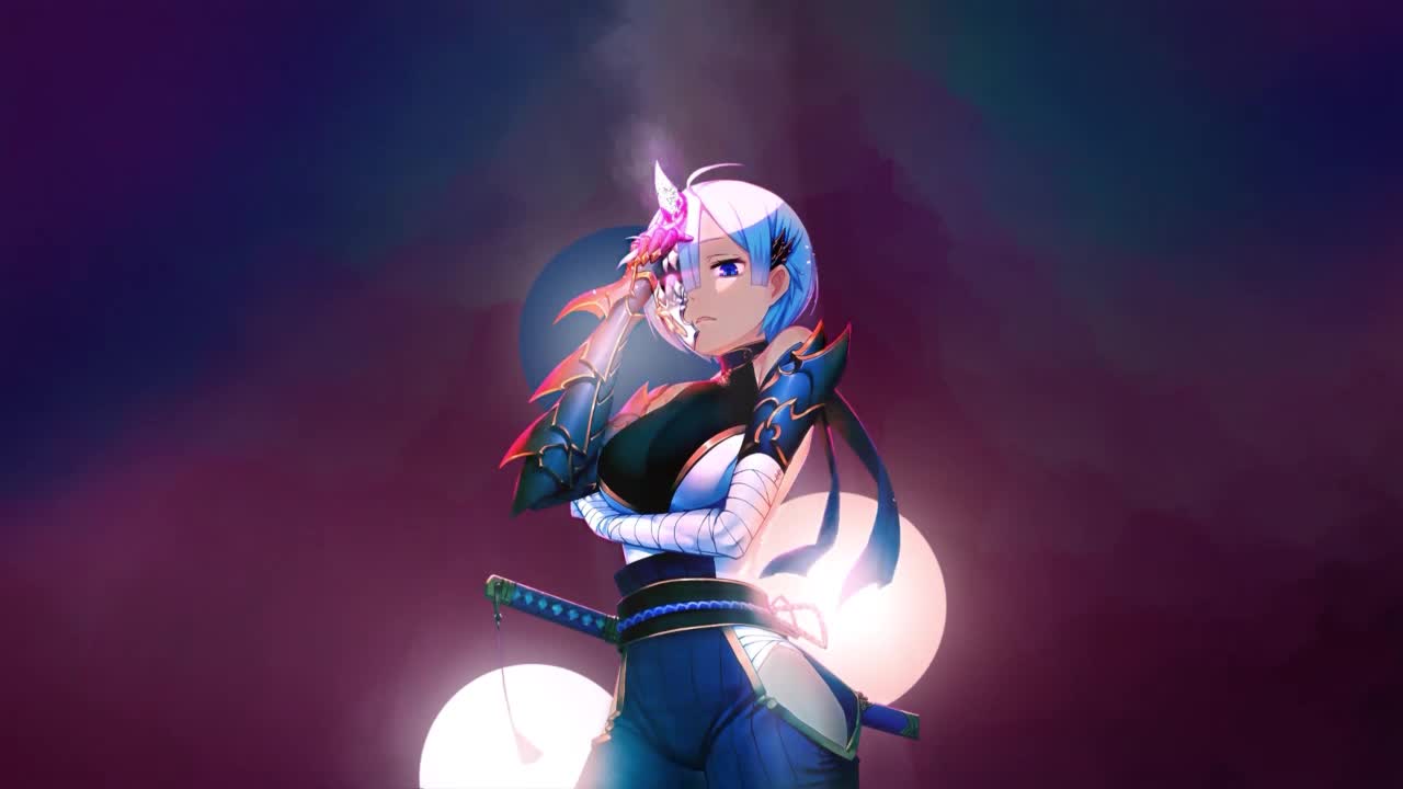 Rem Demon Ninja Re Zero HD Live Wallpaper For PC