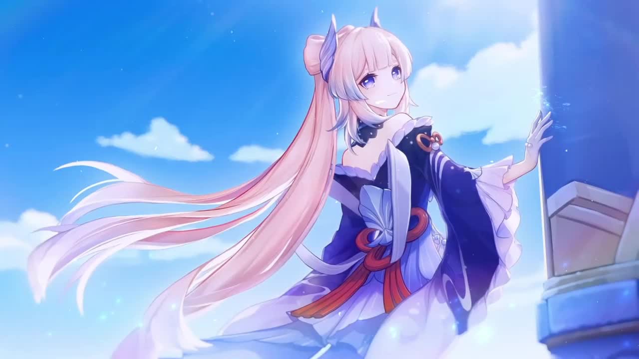 Sangonomiya Kokomi Genshin Impact HD Live Wallpaper For PC