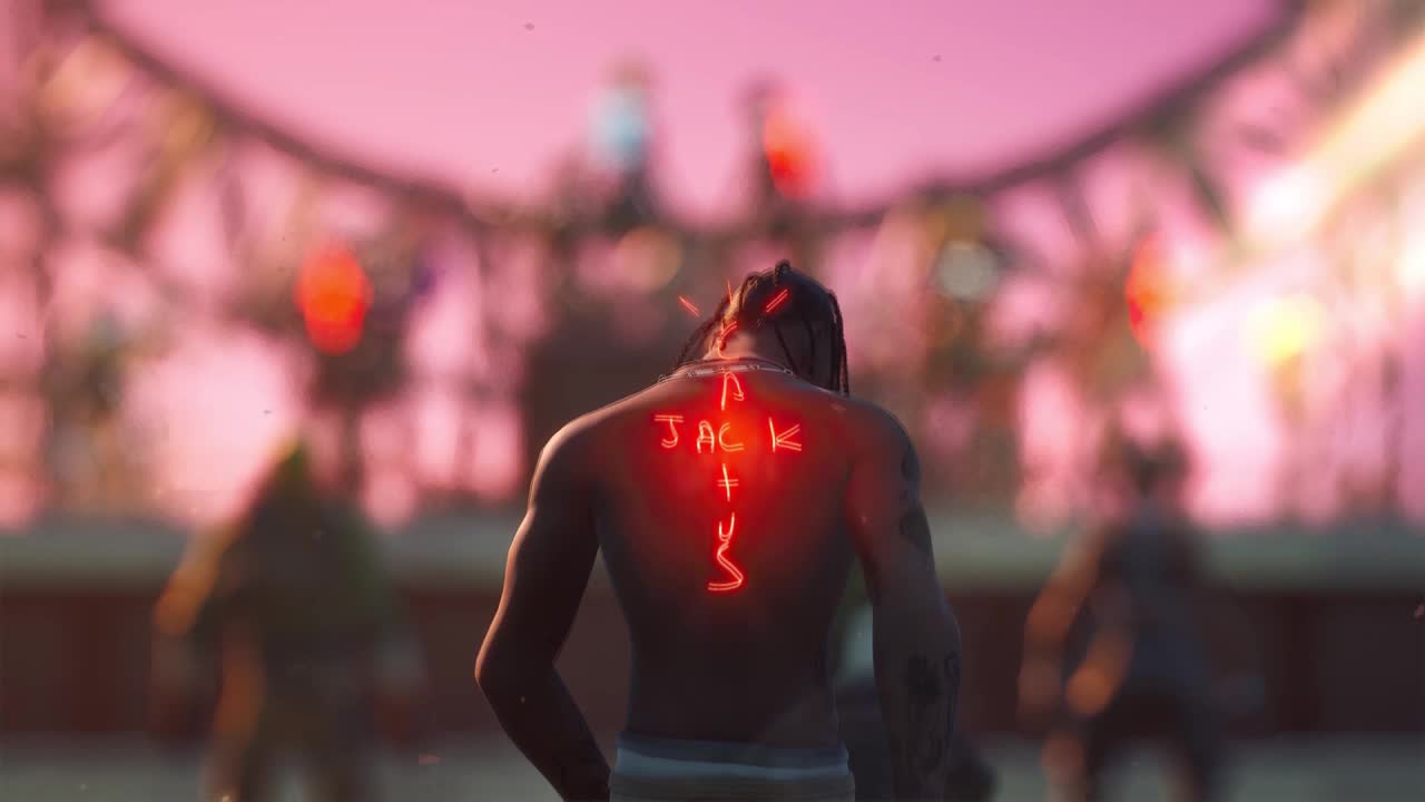 Travis Scott Fortnite HD Live Wallpaper For PC