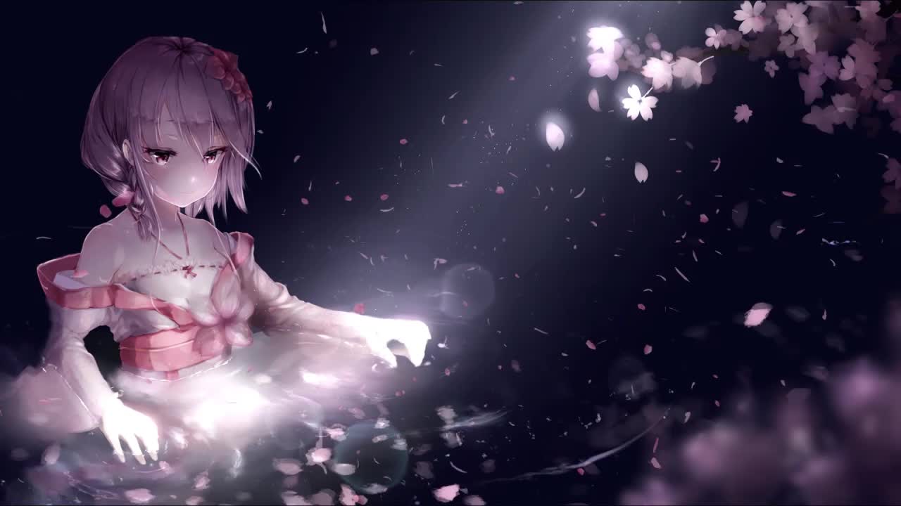 Anime Girl In The Water HD Live Wallpaper For PC