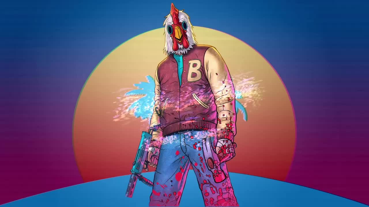 Hotline Miami Jacket Payday 2 HD Live Wallpaper For PC