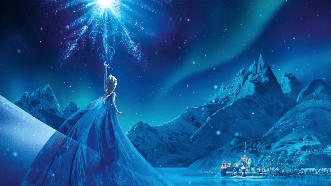 Elsa In The Snow Frozen HD Live Wallpaper For PC