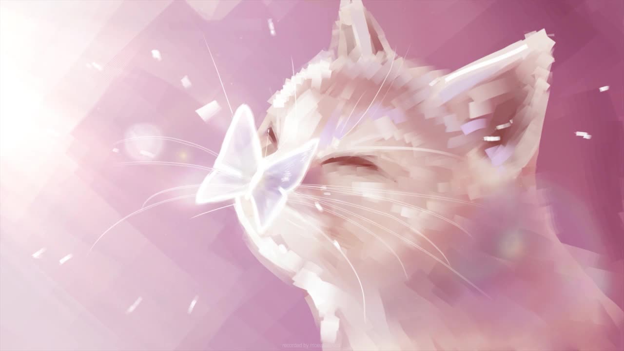 Cat And Butterfly HD Live Wallpaper For PC