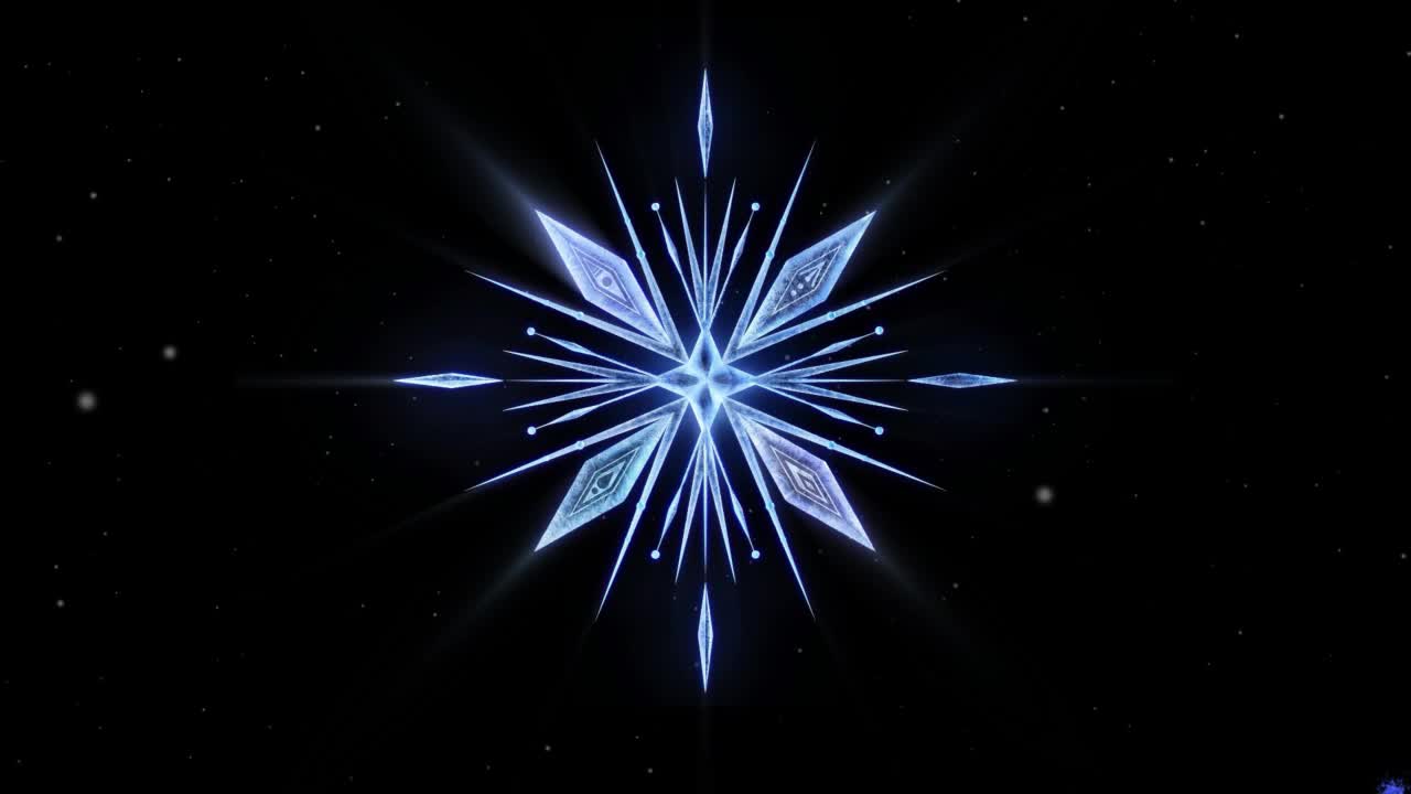 Snowflake Frozen 2 HD Live Wallpaper For PC