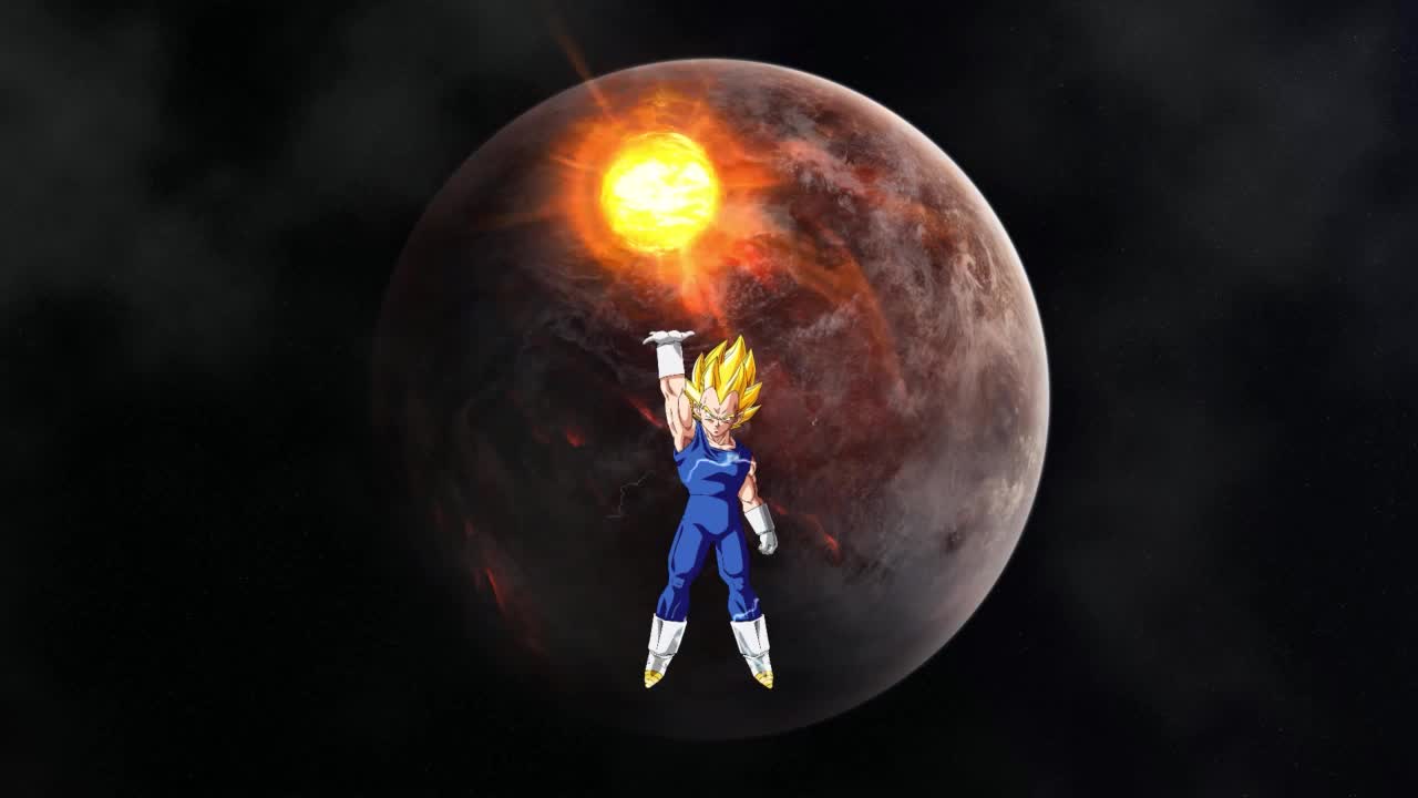 Vegeta Super Saiyan Dragon Ball Z HD Live Wallpaper For PC