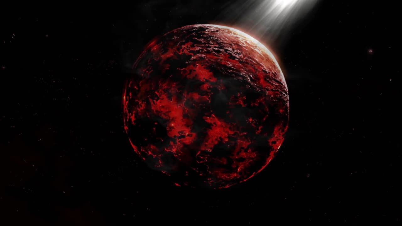 Glowing Planet HD Live Wallpaper For PC