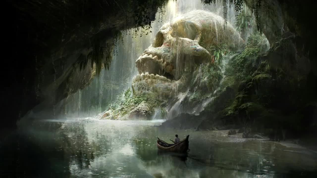 Ancient Skull HD Live Wallpaper For PC