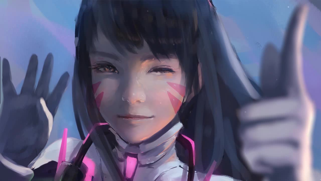 D.Va Overwatch HD Live Wallpaper For PC
