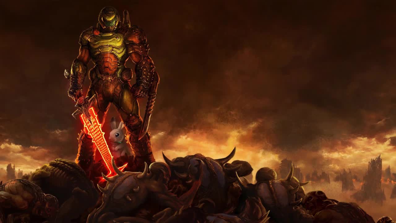 Doom Slayer Doom Eternal HD Live Wallpaper For PC