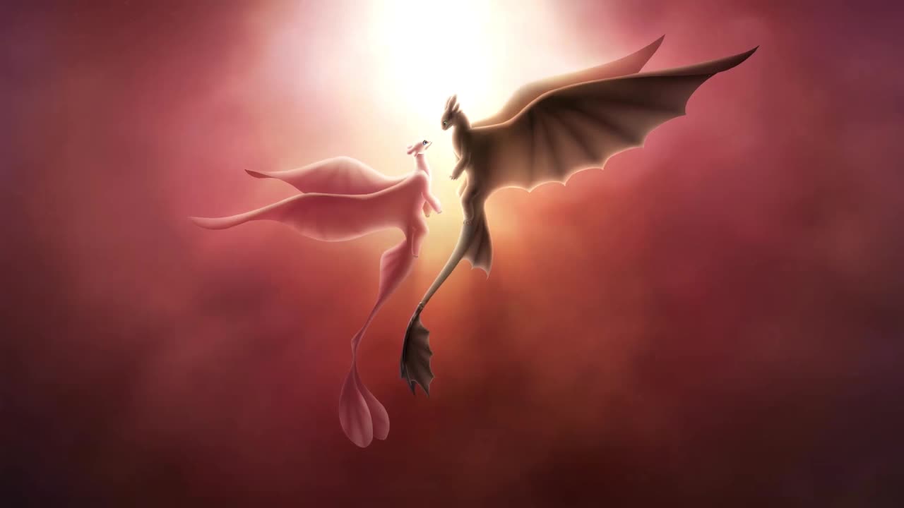 Toothless And Light Fury How To Train Your Dragon The Hidden World HD Live Wallpaper For PC