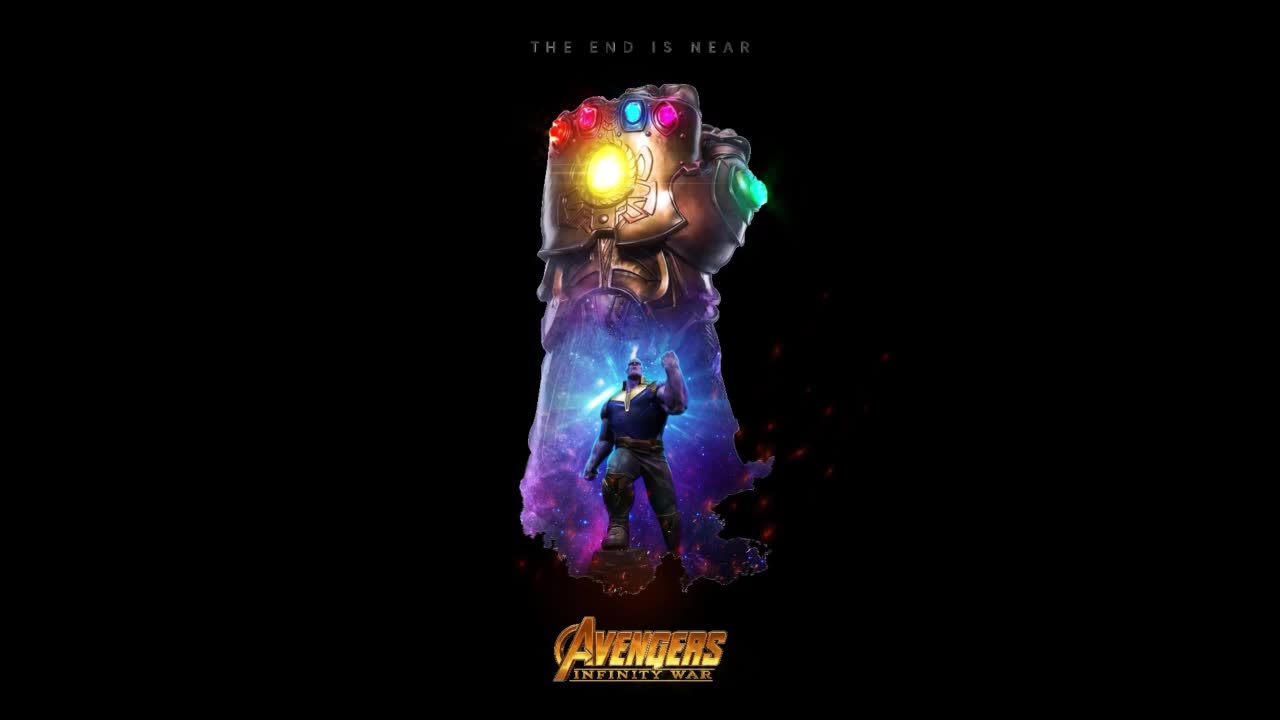 Thanos Infinity Gauntlet Avengers Infinity War HD Live Wallpaper For PC