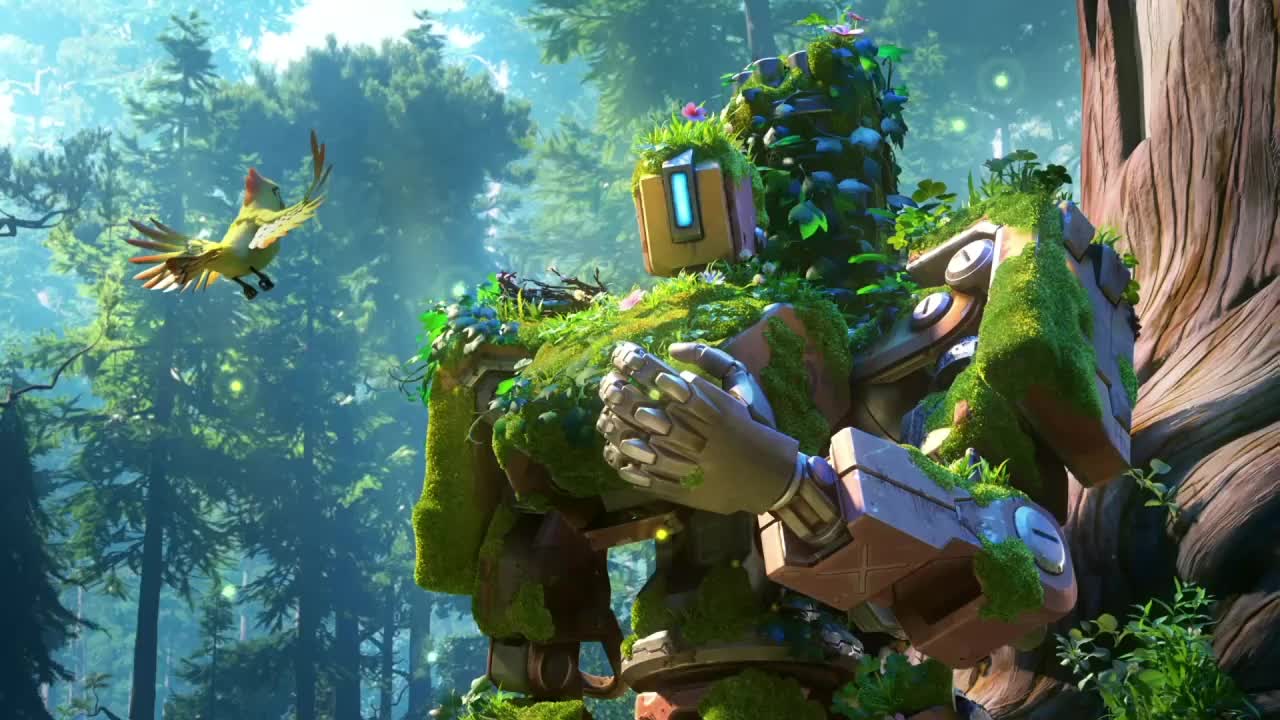 Bastion Overwatch HD Live Wallpaper For PC