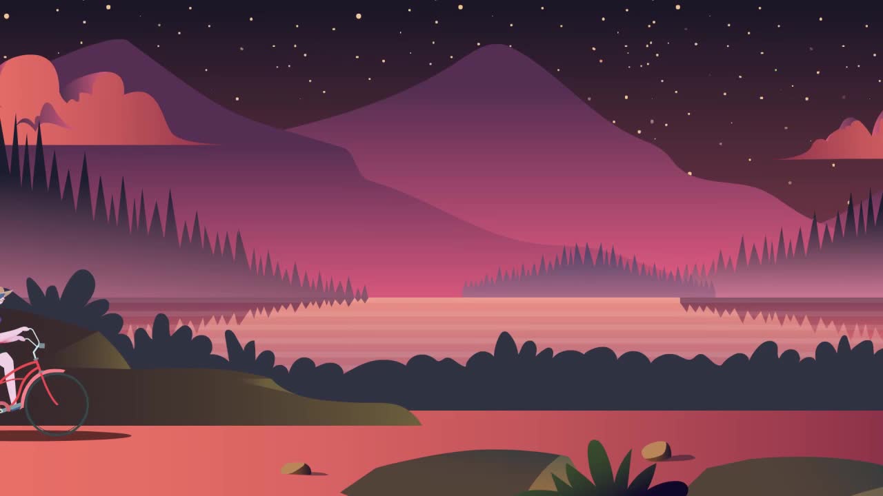 Mountain Bike Ride HD Live Wallpaper For PC