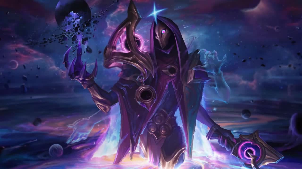 Dark Cosmic Jhin League Of Legends HD Live Wallpaper For PC