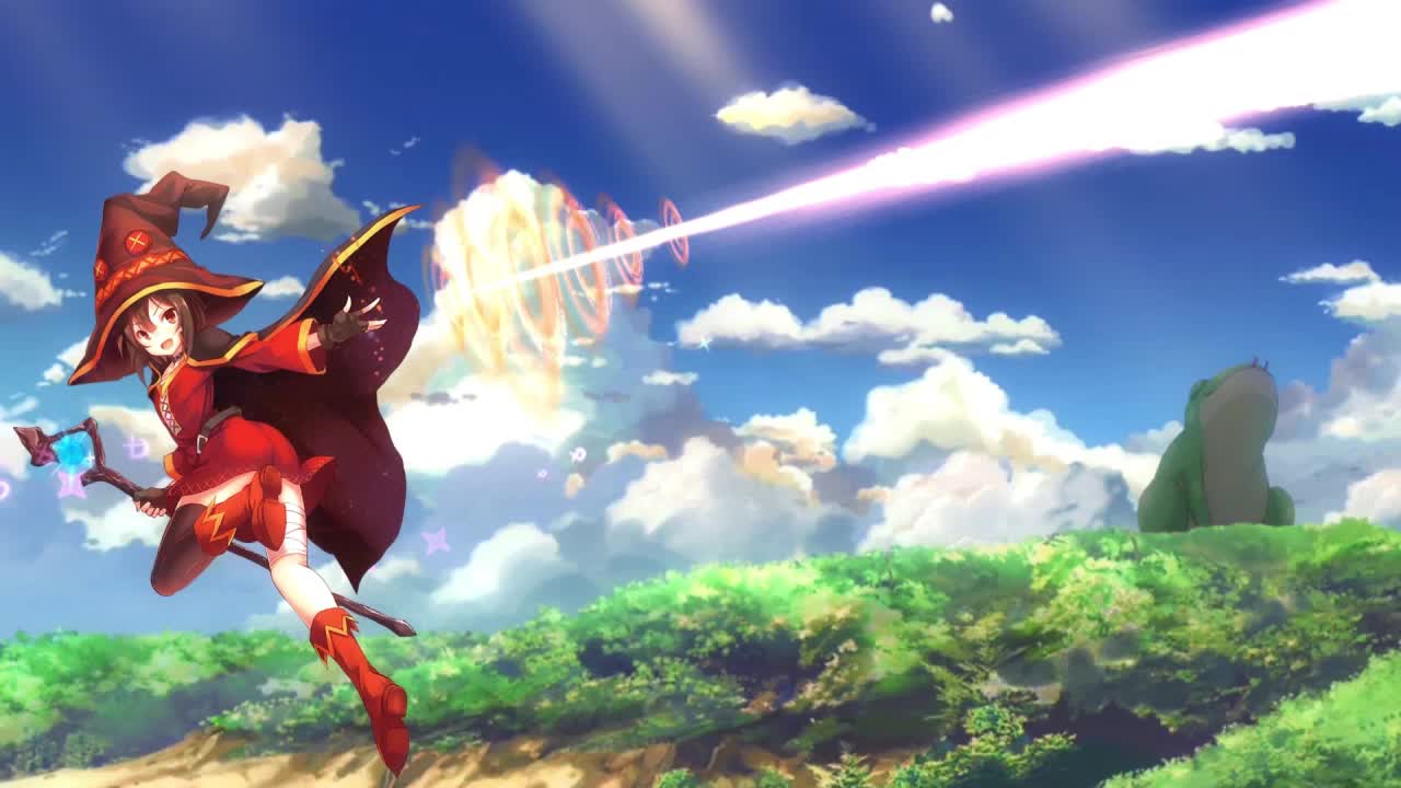 Megumin Explosion Konosuba Gods Blessing On This Wonderful World HD Live Wallpaper For PC
