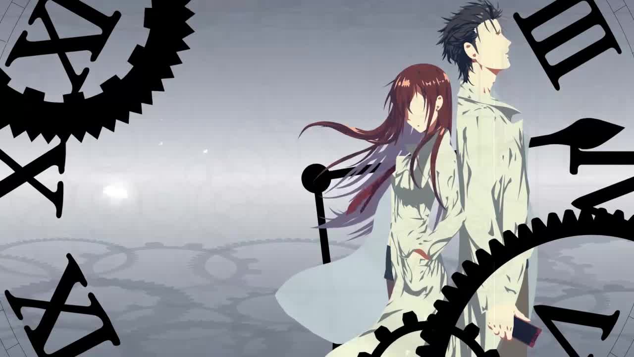 Makise Kurisu And Rintaro Okabe Steinsgate HD Live Wallpaper For PC
