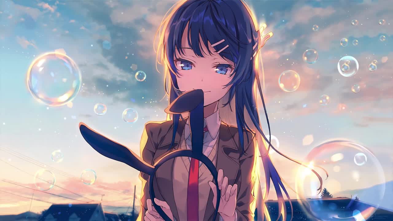 Mai Sakurajima In The Sunlight Seishun Buta Yarou Wa Bunny Girl Senpai No Yume Wo Minai HD Live Wallpaper For PC
