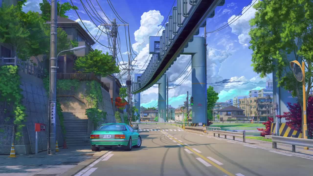 Japan Summer Train HD Live Wallpaper For PC