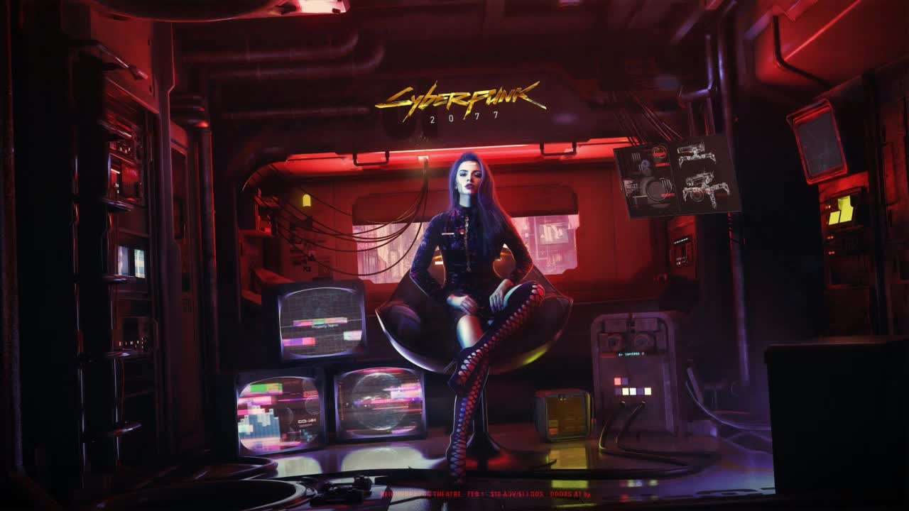 Cyberpunk Girl Cyberpunk 2077 HD Live Wallpaper For PC