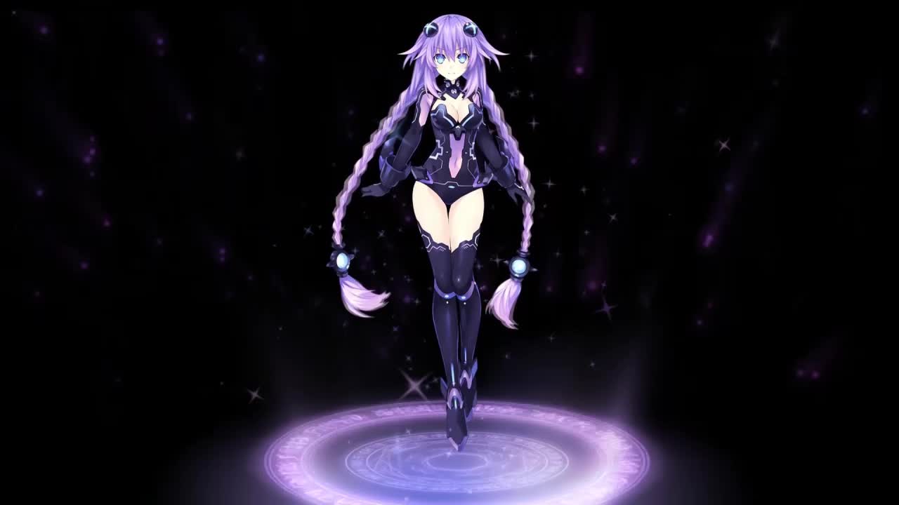 Neptune Purple Heart Hyperdimension Neptunia HD Live Wallpaper For PC