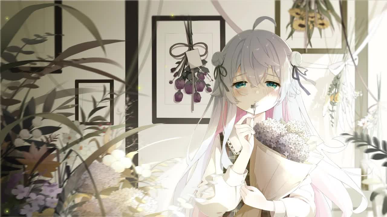 Kagura Nana Crying Virtual Youtuber HD Live Wallpaper For PC