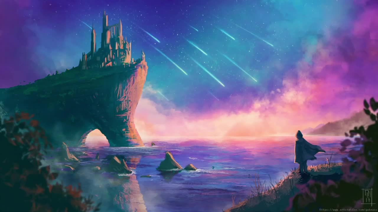 Castle On A Cliff HD Live Wallpaper For PC