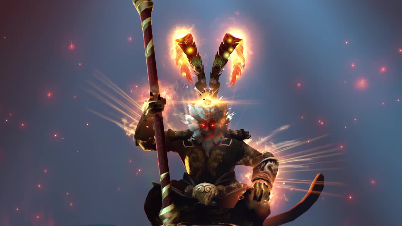 Monkey King Dota 2 HD Live Wallpaper For PC