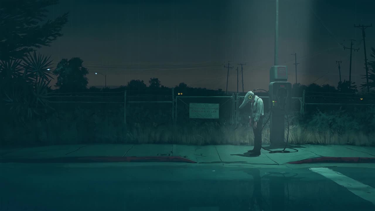 Charger Cyberpunk HD Live Wallpaper For PC