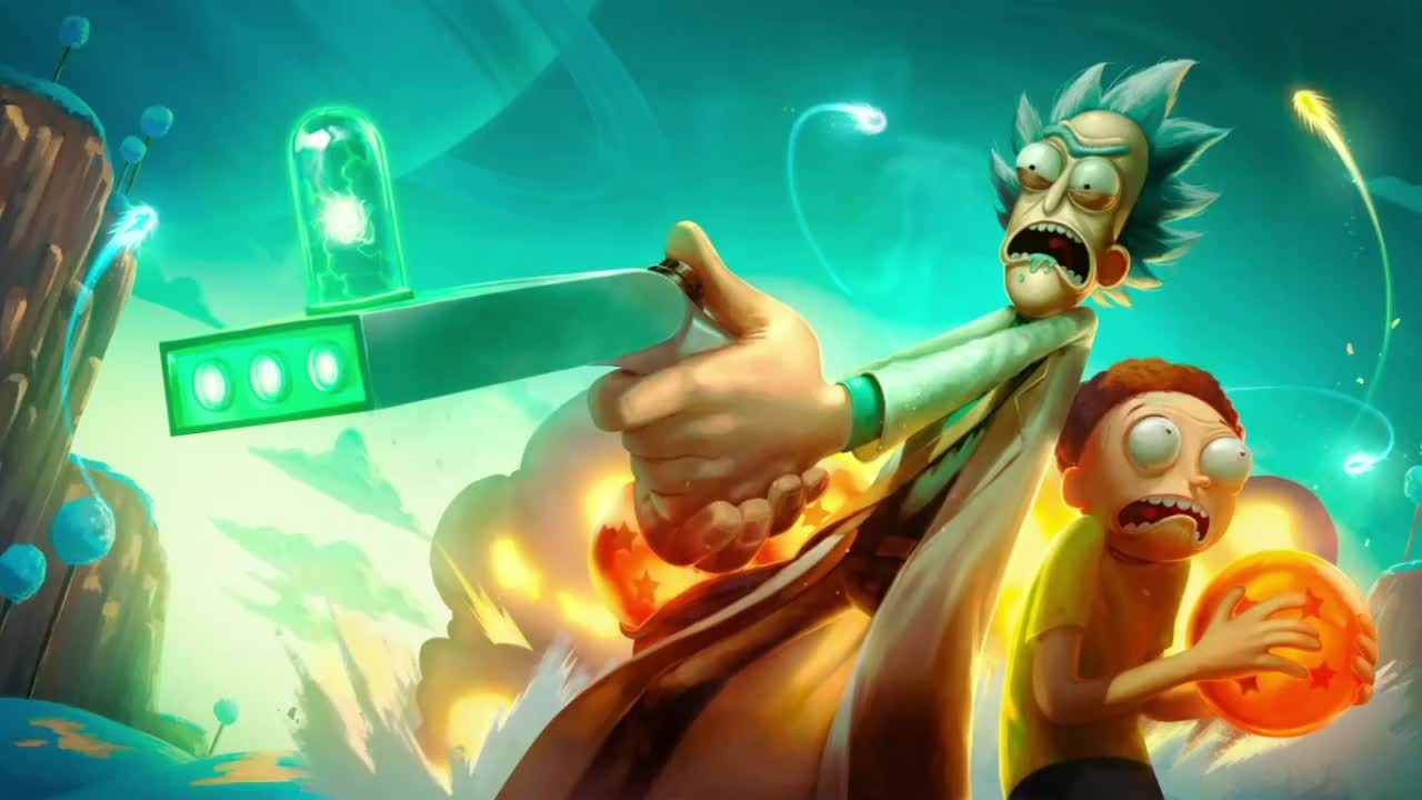 Rick And Morty Dragon Ball HD Live Wallpaper For PC