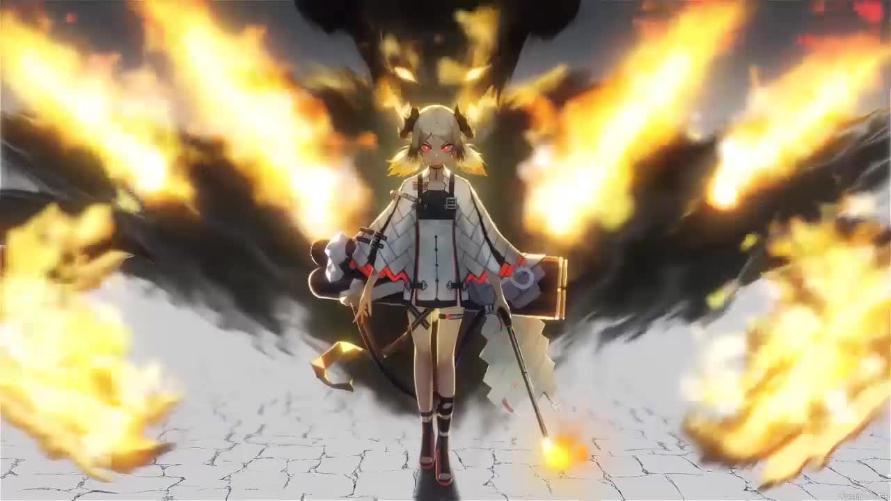 Ifrit Arknights HD Live Wallpaper For PC