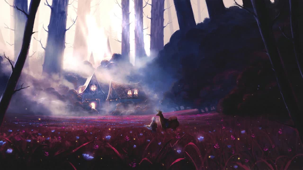 Hidden Forest Dwelling HD Live Wallpaper For PC