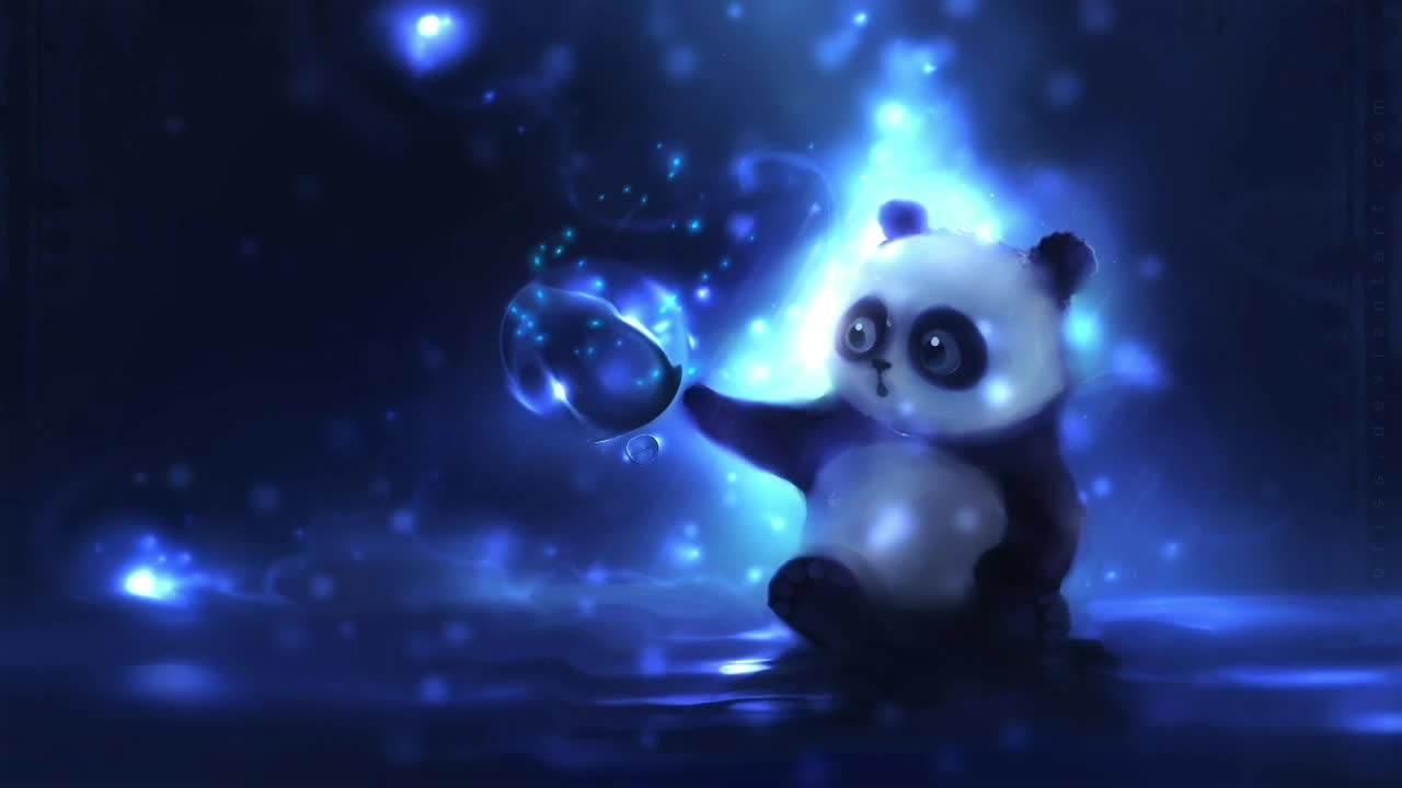 Panda Magic Sphere HD Live Wallpaper For PC