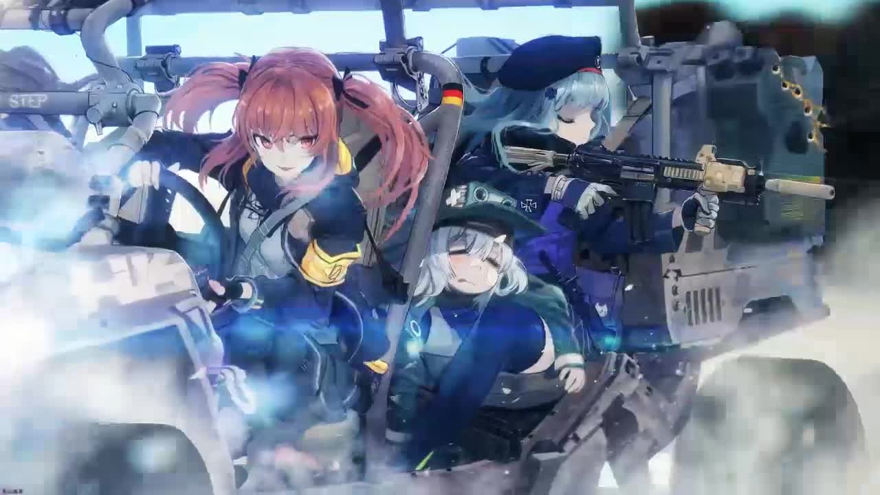 Squad 404 In A Mission Girls Frontline HD Live Wallpaper For PC