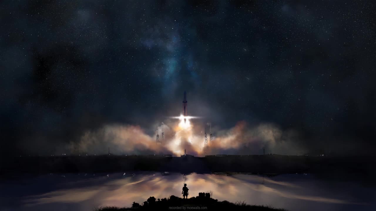 Rocket Launch HD Live Wallpaper For PC