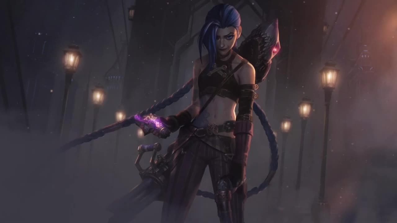 Arcane Jinx League Of Legends HD Live Wallpaper For PC