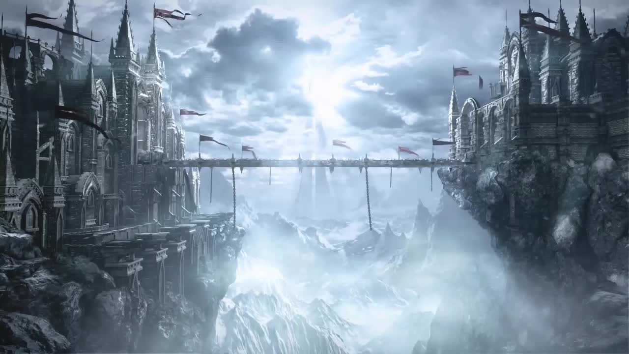 Castle Snow HD Live Wallpaper For PC